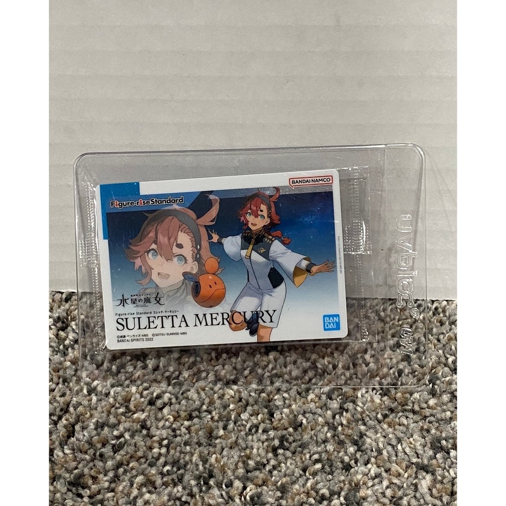 Bandai Trading Card Suletta Mercury Gundam Witch from Mercury Multicolor NEW